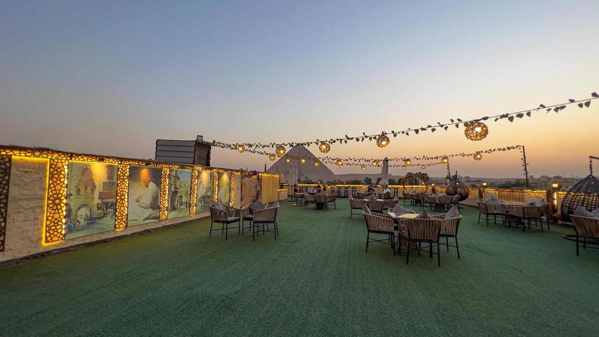 Master Pyramids Hotel Al Kawm al Akhdar Exterior foto